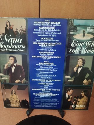 Vinil Nana Mouskouri - Eine Welt voll Musik
