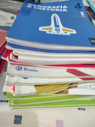 Libros de texto de la ESO y Bachiller