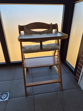 Trona evolutiva madera con accesorios