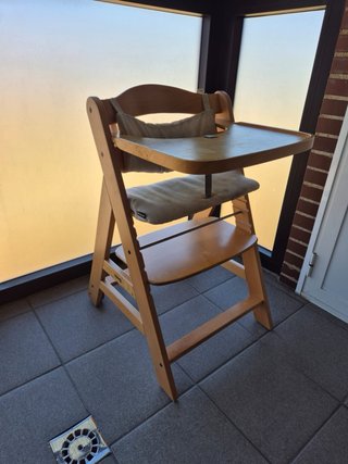 Trona evolutiva madera con accesorios