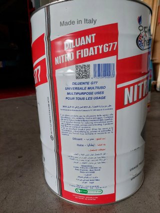 Diluente Nitro FIDATY G77