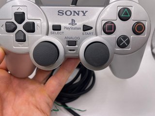 Controller DualShock 2 PS2 Argento Original