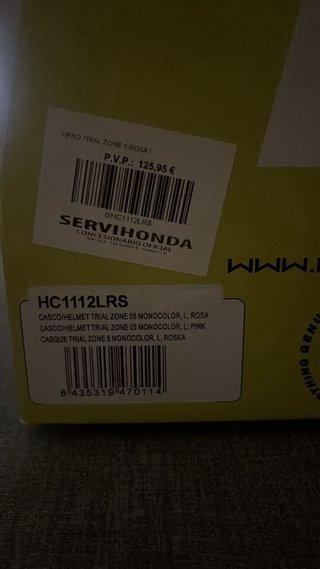 Casco Moto HEBO Rosa