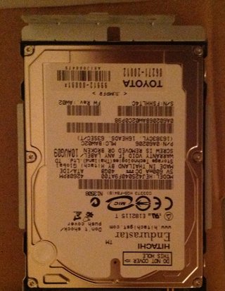 Toyota Map HDD disco duro España Europa