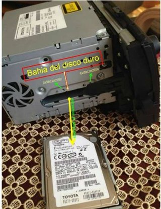 Toyota Map HDD disco duro España Europa