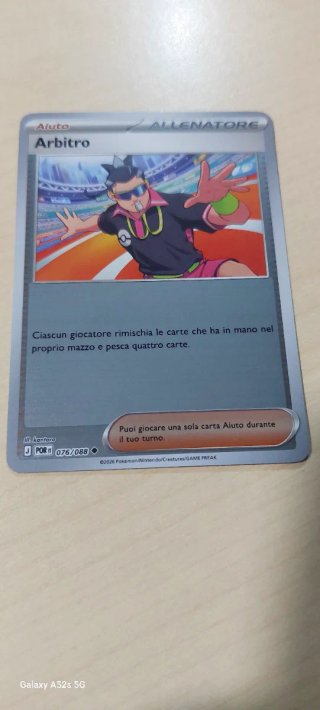 Carte Allenatore Arbitro 076/088