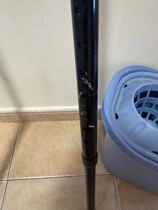 Muletas axilares negras