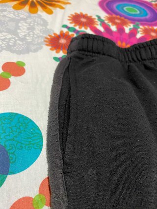 Calças de Fato de Treino Pretas UP — Como Novas
