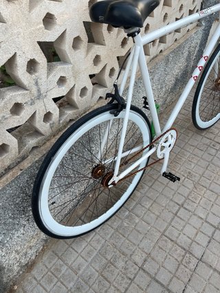 Bicicleta Fixie Bianca