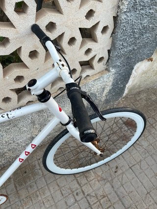 Bicicleta Fixie Bianca