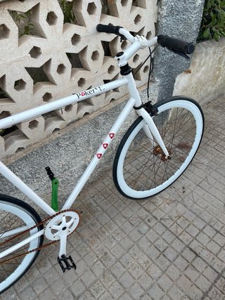 Bicicleta Fixie Bianca