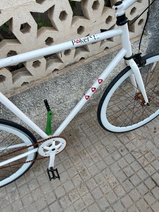 Bicicleta Fixie Bianca