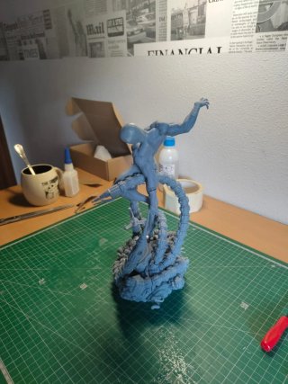 Figura Spider-Man Resina Coleccionista