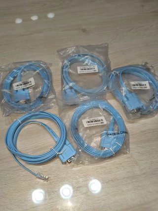 Lote 5 Cables Consola Cisco 72-3383-01