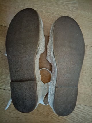 Sandalias esparto niña talla 38