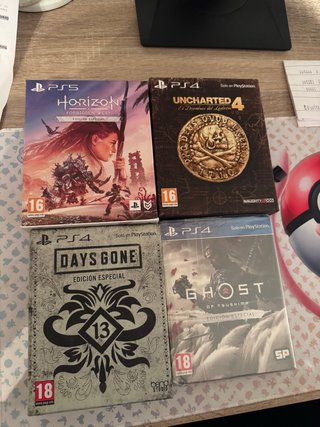 Lote Juegos PS4/PS5 Edición Especial