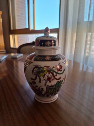Tibor porcelana Imari Carro Imperial
