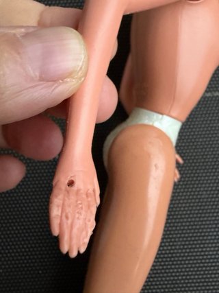 Lotto 6 Barbie e 4 Teste Vintage