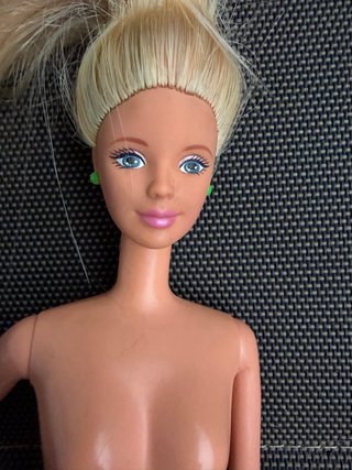 Lotto 6 Barbie e 4 Teste Vintage