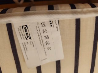 Cama Plegable Ikea Azul y Madera