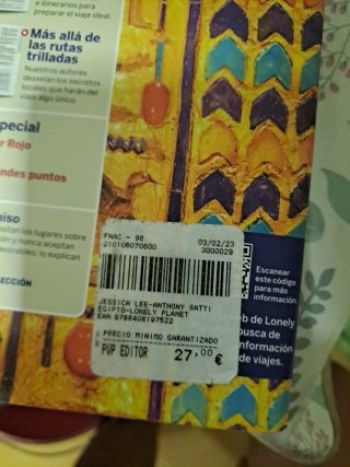 Libro /guía de Egipto
