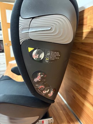 Silla de coche Cybex negra