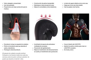 Guantes Boxeo MMA Fitness Muay Thai · Nuevos
