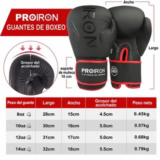 Guantes Boxeo MMA Fitness Muay Thai · Nuevos