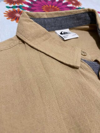 Camisa Quiksilver Original Bege