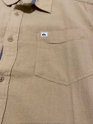 Camisa Quiksilver Original Bege