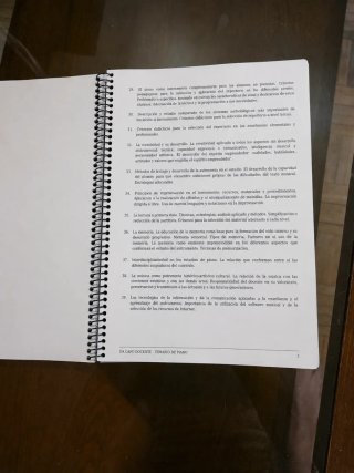 Temario Oposiciones Piano Completo