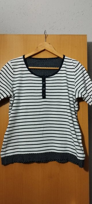 Camiseta Rayas Mujer Talla M