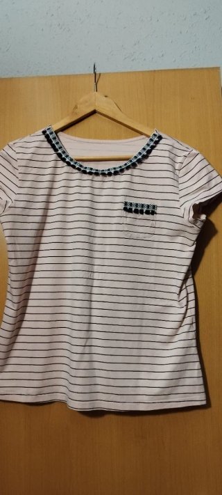 Camiseta Rayas Mujer Talla M