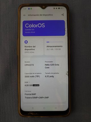 Oppo A54s 128GB in perfette condizioni