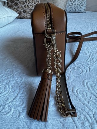 Bolso Michael Kors Marrón Rayas