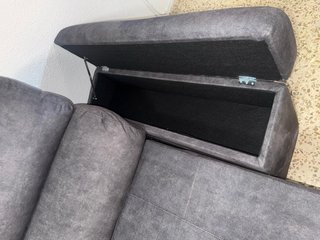 Sofá Cama Gris Seminuevo 8 Meses Uso