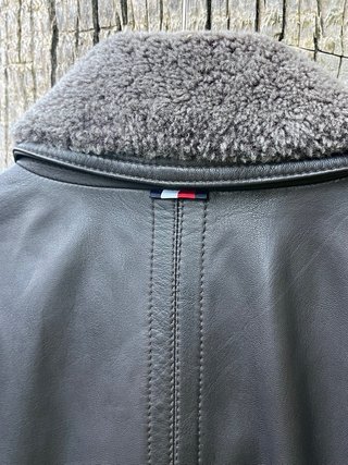 Giubbotto in pelle Tommy Hilfiger