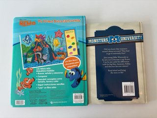 Pack de dos libros infantiles disney • pixard