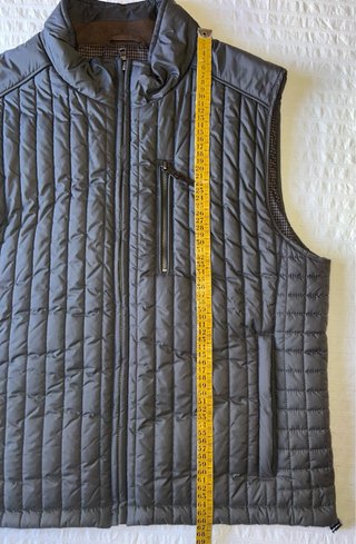 Chaleco Hackett Gris Talla L hombre