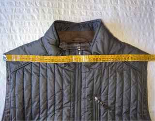 Chaleco Hackett Gris Talla L hombre
