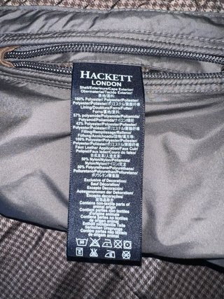 Chaleco Hackett Gris Talla L hombre