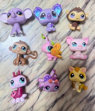 Pack Littlest Pet Shop 9 figuras