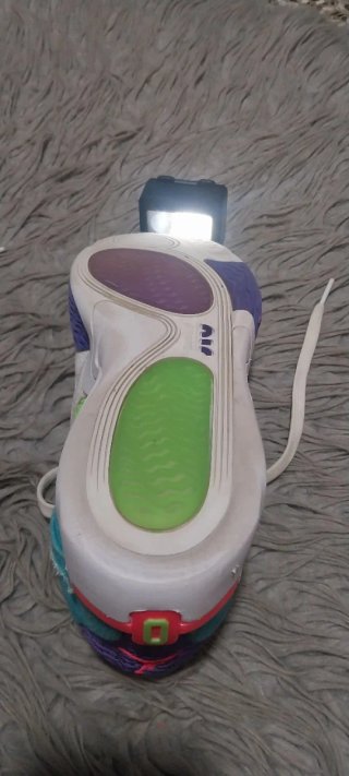 Zapatillas Jordan Baloncesto Teal y Morado