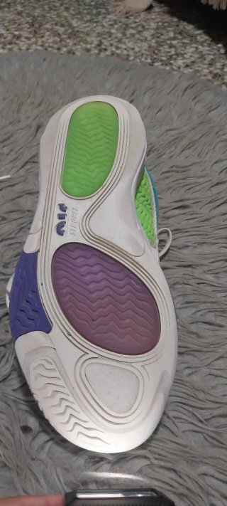 Zapatillas Jordan Baloncesto Teal y Morado
