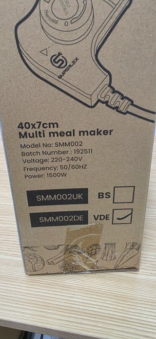Sartén Eléctrica Multi Meal Maker 1500W 42cm
