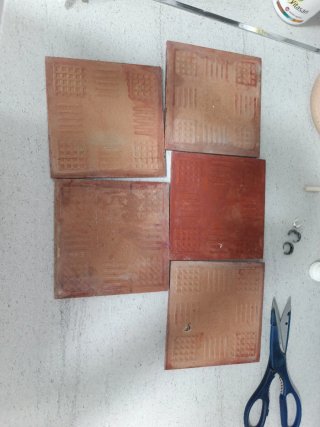 Conjunto 5 Azulejos Michelin