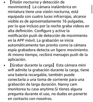 Cámara Oculta Detector Humo - Nuevo a estrenar