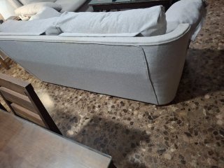 Sofá 6 meses gris.