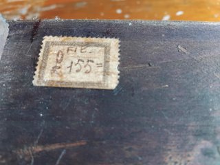 Orologio da tavolo/sveglia in legno