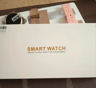 Smartwatch Oro y Rosa